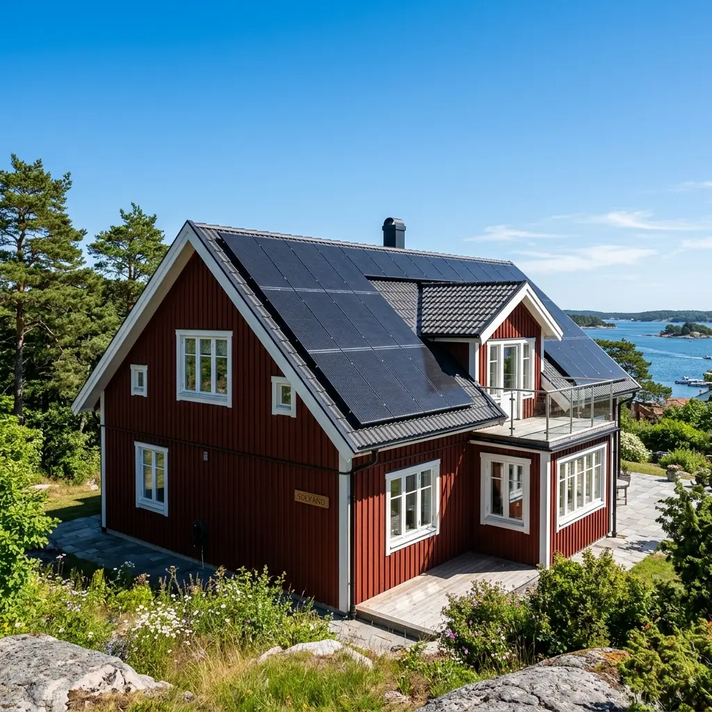 Solceller Installation Villa Stockholm 2026: Priser, bidrag och steg-för-steg